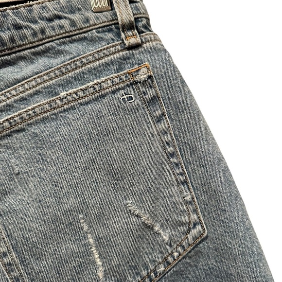 Rag & Bone Dre Shorts Women’s Distressed Low Rise Denim Cutoffs Blue Size 30 - Picture 5 of 11